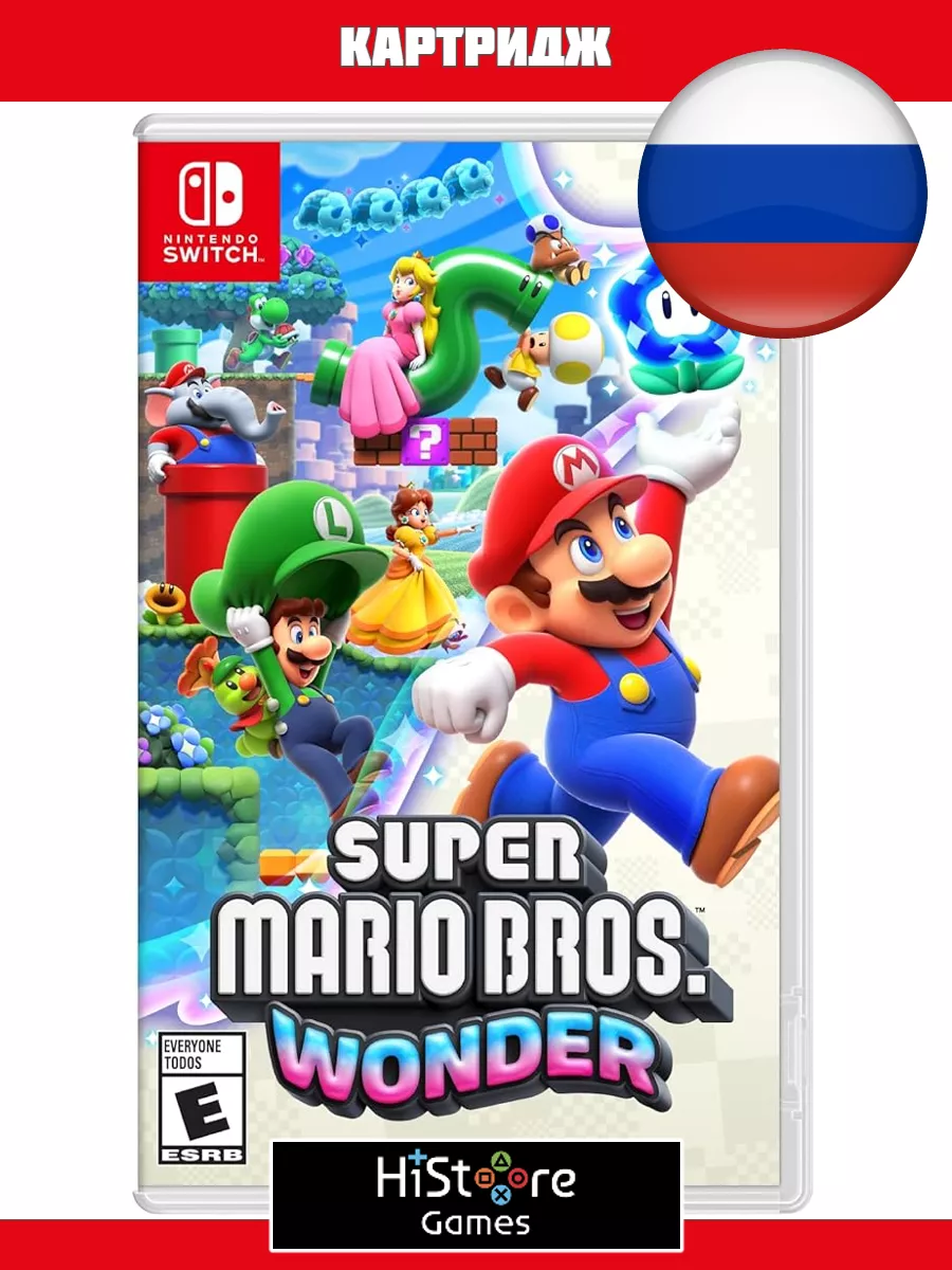 NINTENDO Super Mario Bros Wonder (Nintendo Switch, Картридж)