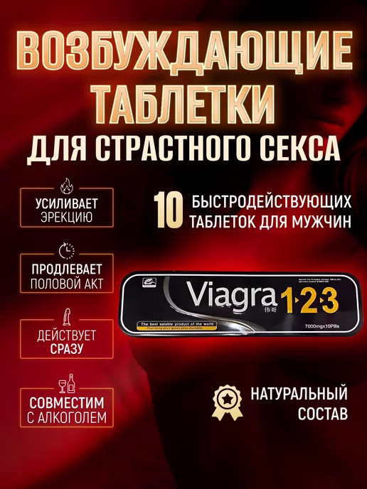 Как действует Виагра на мужчин и женщин, инструкция по применению, состав