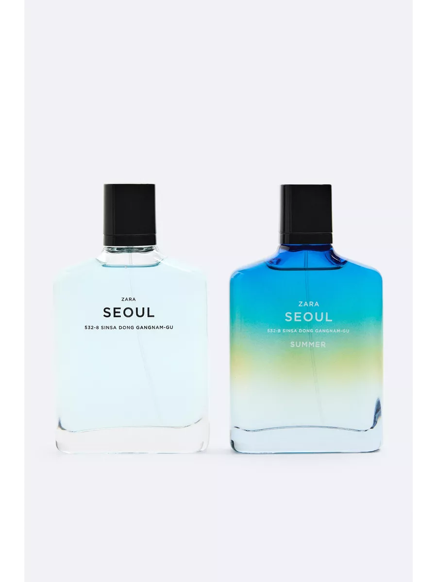 ZARA SEOUL 100 ML + SEOUL SUMMER 100 ML Зара купить по цене 3 644 ₽ в  интернет-магазине Wildberries | 216907797